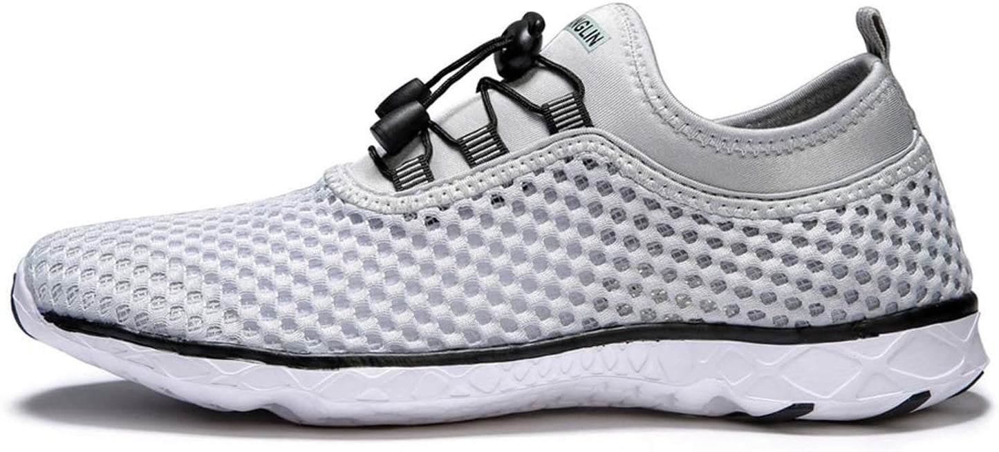 Women'S Quick Drying Aqua Water Shoes,3-Second Drainage & All-Terrain for Swimming,Hiking,Yoga