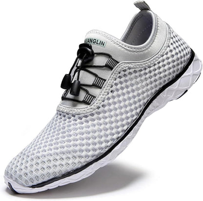 Women'S Quick Drying Aqua Water Shoes,3-Second Drainage & All-Terrain for Swimming,Hiking,Yoga